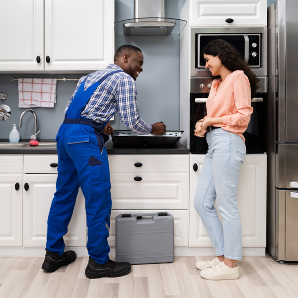 how long does it typically take to complete cooktop repair services in Woodhull NY